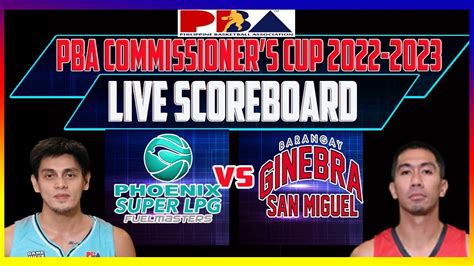 pba live scoreboard.